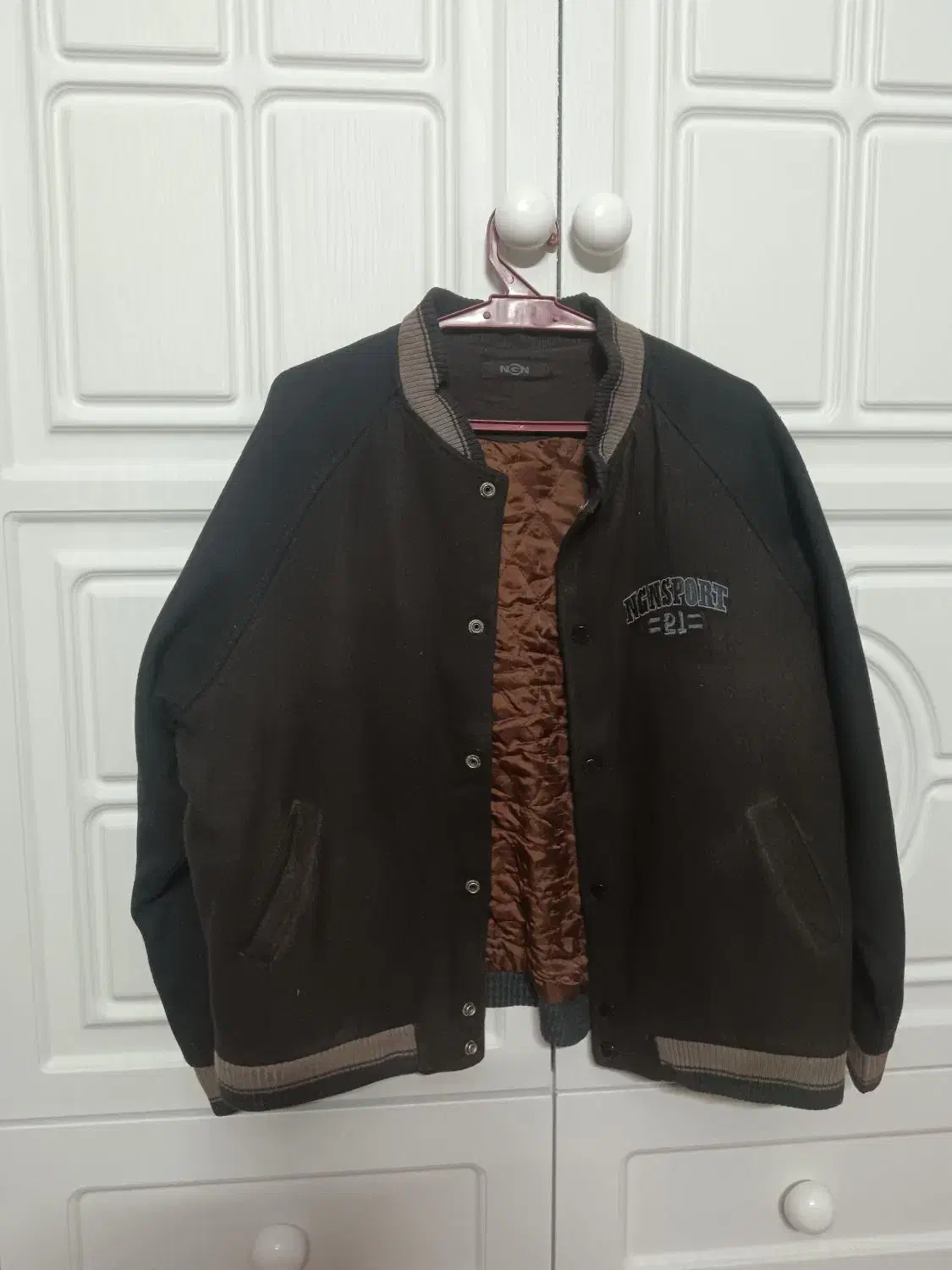 کاپشن بیسبالی|لباس|قوچان, |دیوار