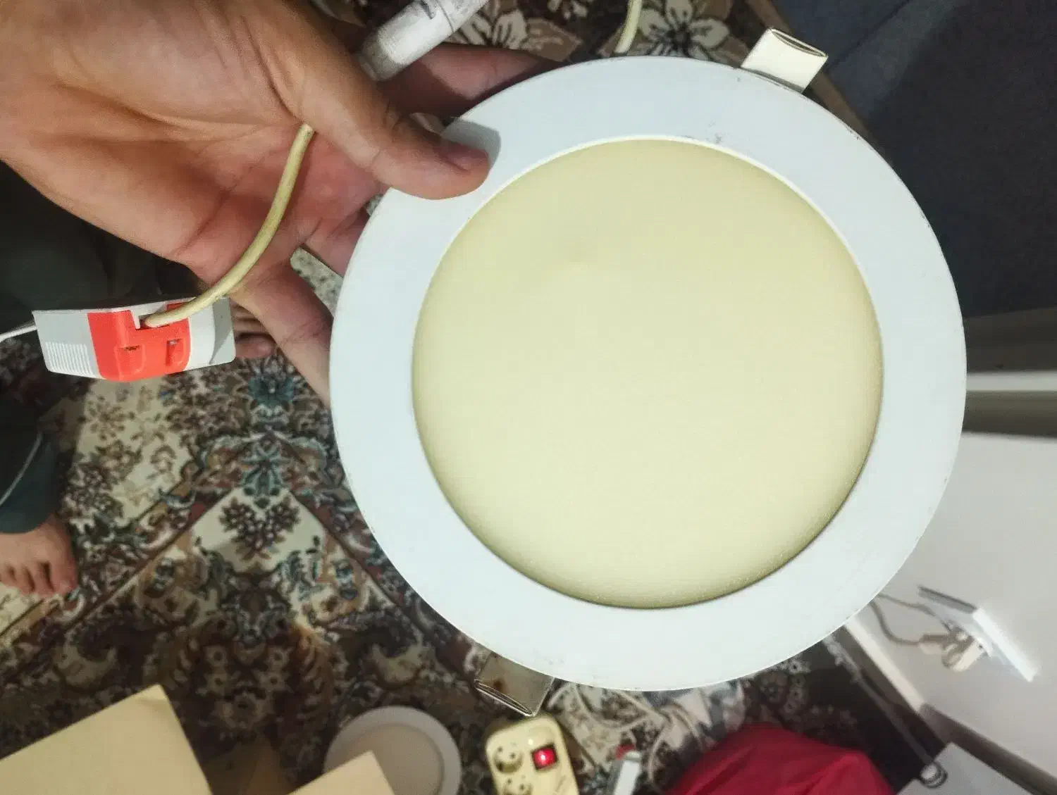 هالوژن سقفی با قطر 15cm|لامپ و چراغ|صباشهر, |دیوار