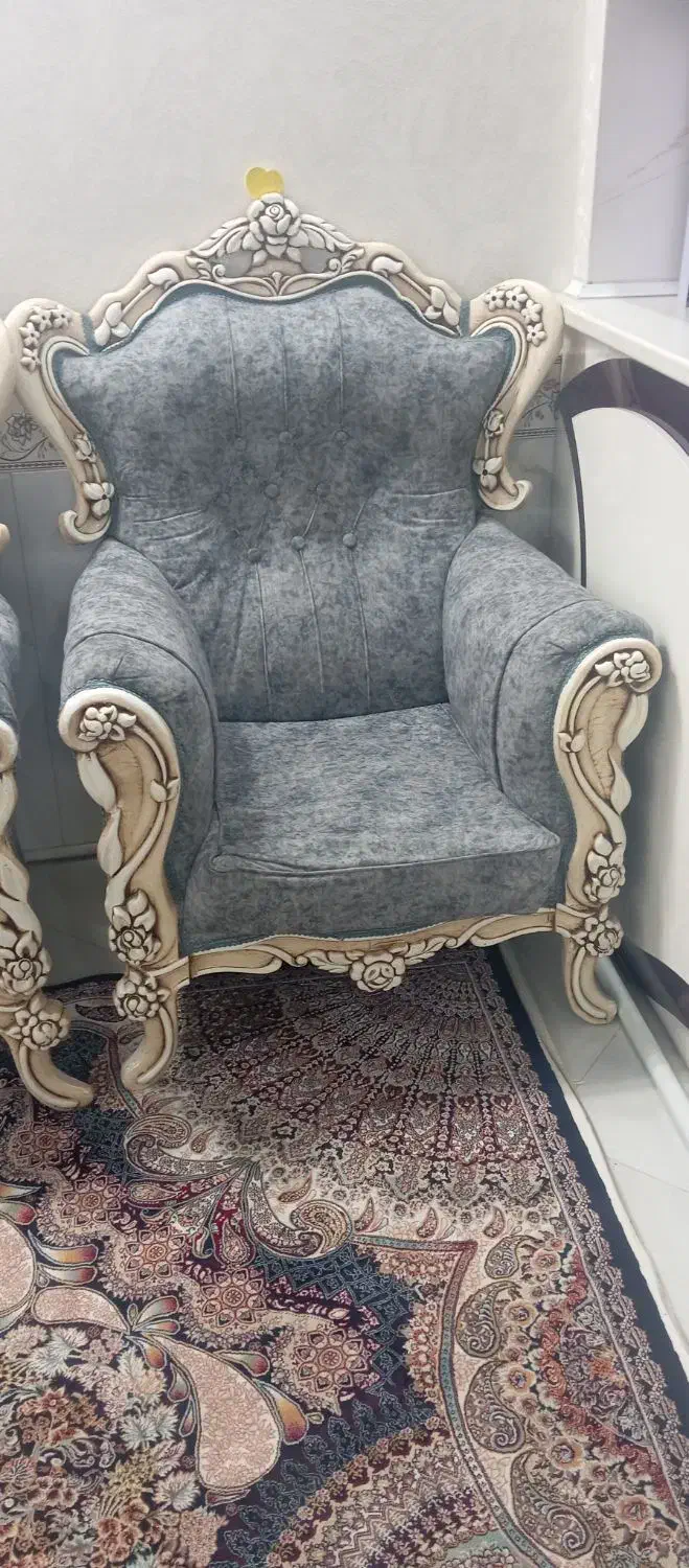 مبل۹نفره|مبلمان خانگی و میز عسلی|پاکدشت, پارچین|دیوار