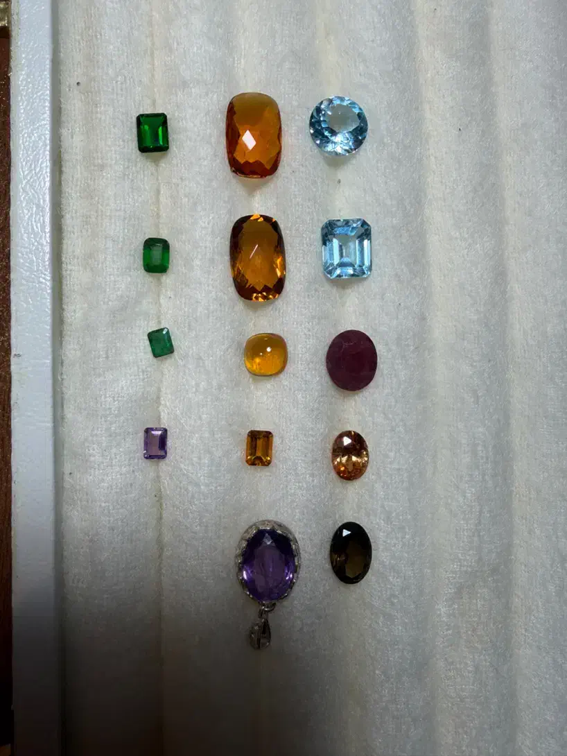 ۱۴ عدد سنگ انگشتر جواهری اصل|جواهرات|تهران, پاسداران|دیوار