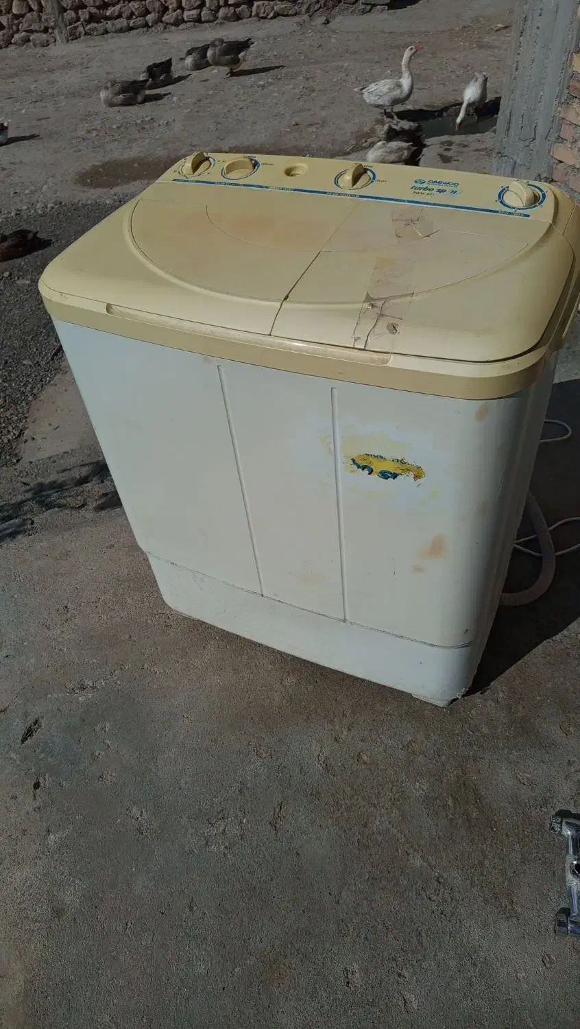 فروش لباسشویی دوقلو و ساعت ایستاده|ماشین لباسشویی و خشک‌کن لباس|ارومیه, |دیوار