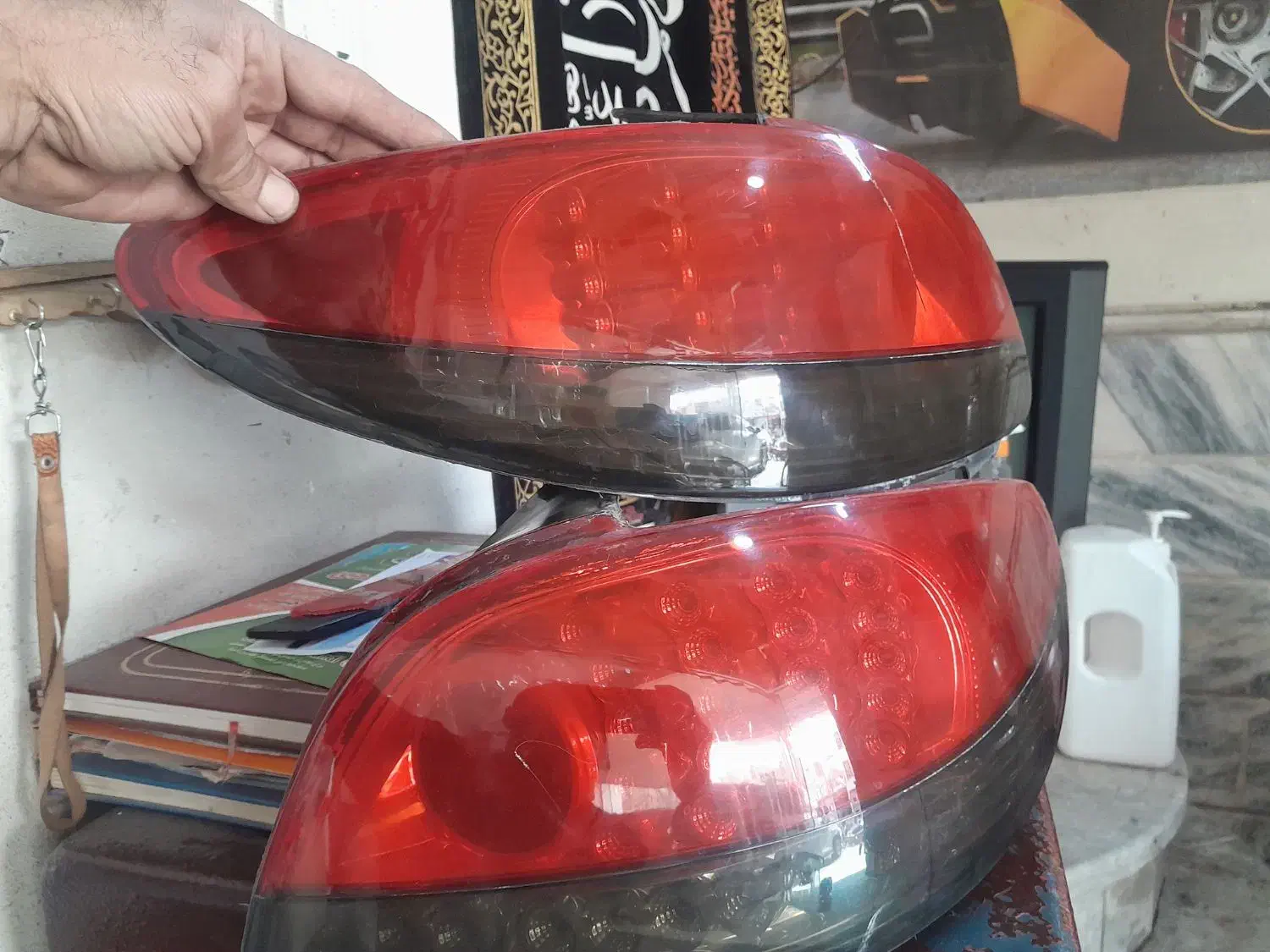 خطر عقب ۲۰۶ اسپرت|قطعات یدکی و لوازم جانبی|مشهد, فاطمیه|دیوار