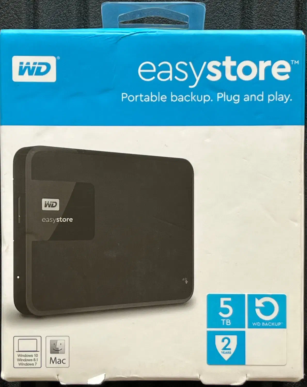 هارد اکسترنال وسترن دیجیتال ظرفیت 5 ترابایت|قطعات و لوازم جانبی رایانه|شیراز, قصرالدشت|دیوار