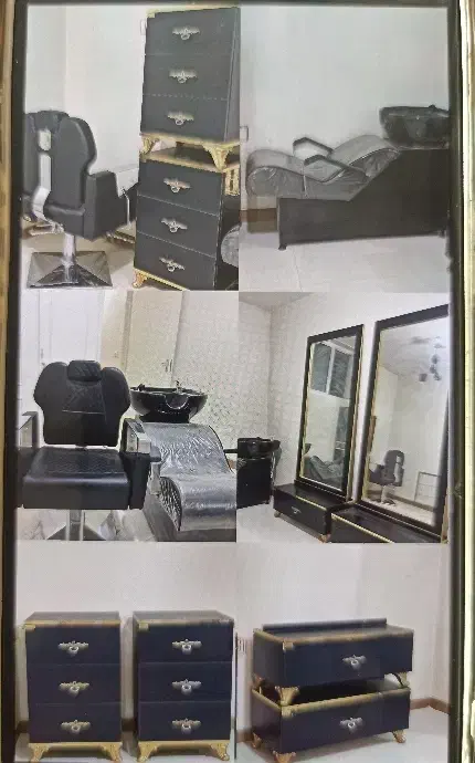 دکور آرایشگاه|آرایشگاه و سالنهای زیبایی|شاهینشهر, عطار|دیوار