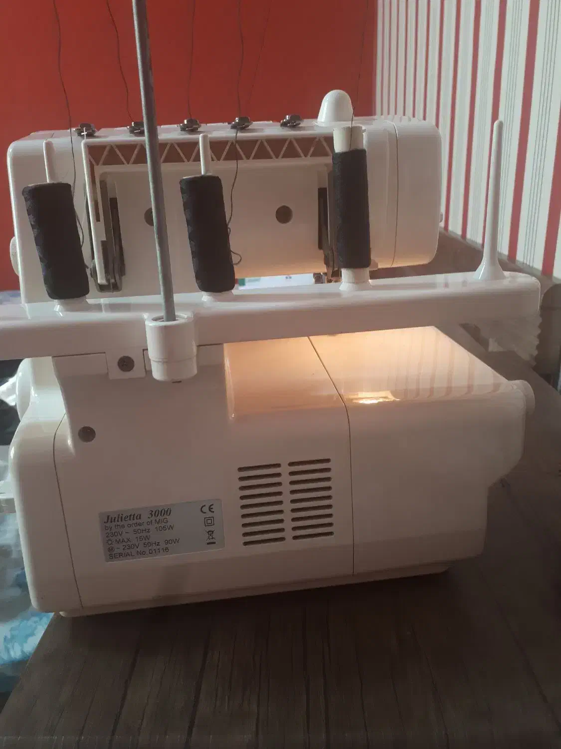 میاندوز ۵نخ ژولیتا ۳۰۰۰|چرخ خیاطی و ریسندگی|شهریار, شهرک شاهد|دیوار