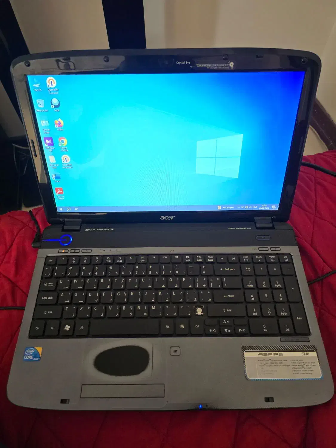 لپ تاپ acer  5740 کارکرده سالم..|رایانه همراه|تهران, هروی|دیوار