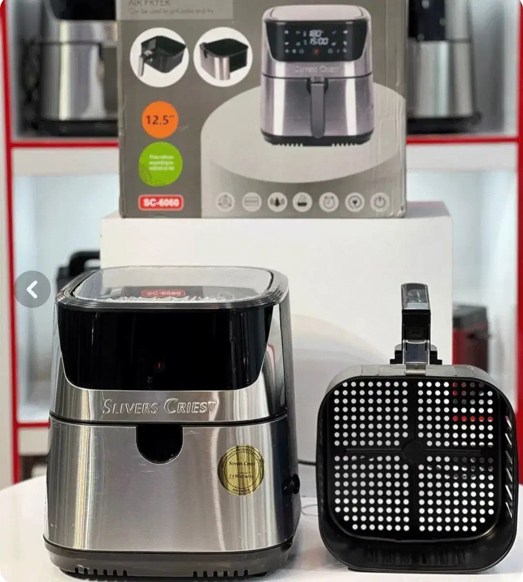 سرخ کن بدون روغن سیلورکرست حک شده12.5لیترروز مادر|اجاق گاز و لوازم برقی پختوپز|بیرجند, |دیوار