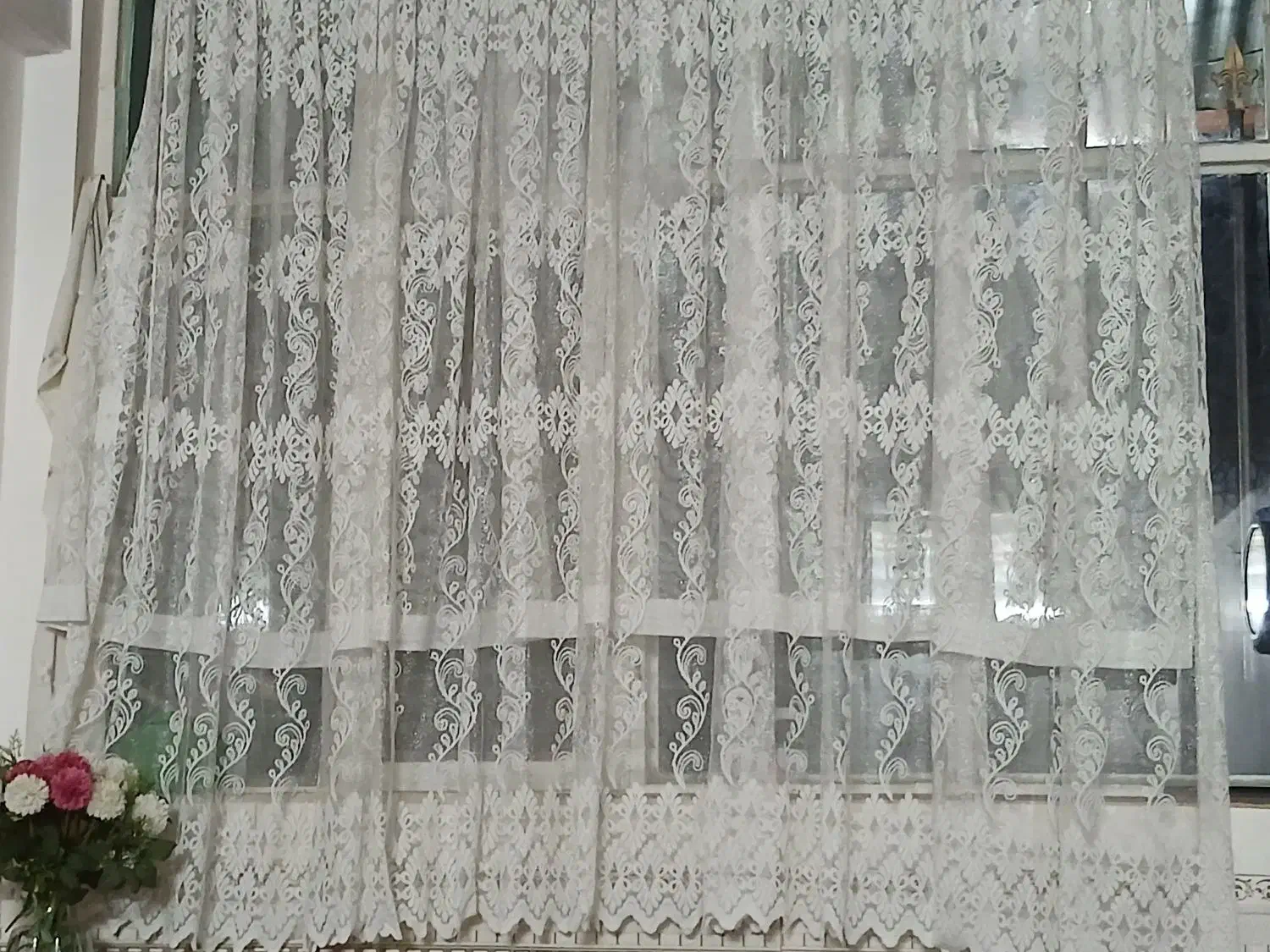 یک عدد پرده|پرده، رانر، رومیزی|بروجرد, |دیوار