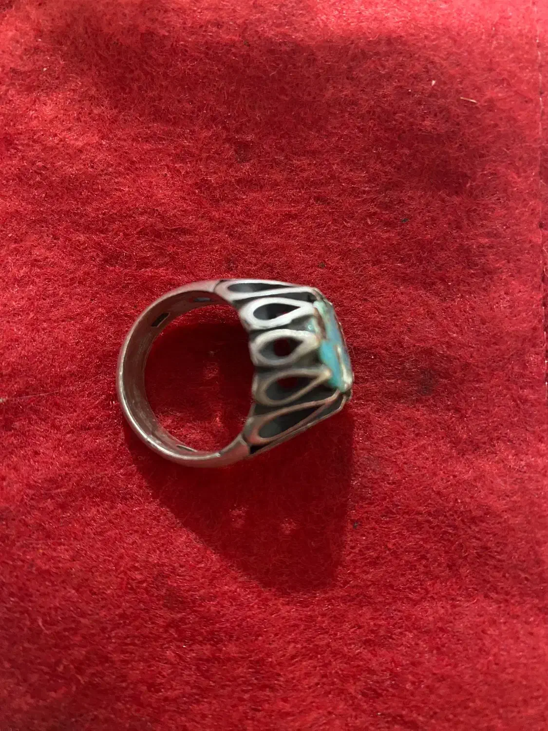 انگشتر نقره فیروزه925|جواهرات|کرج, گلشهر|دیوار