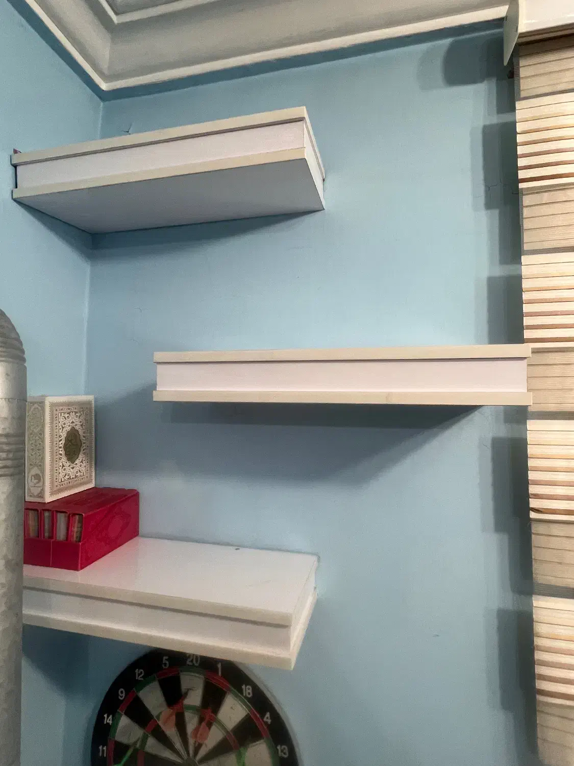 دکور|کتابخانه، شلف، قفسه‌های دیواری|رشت, گلسار|دیوار