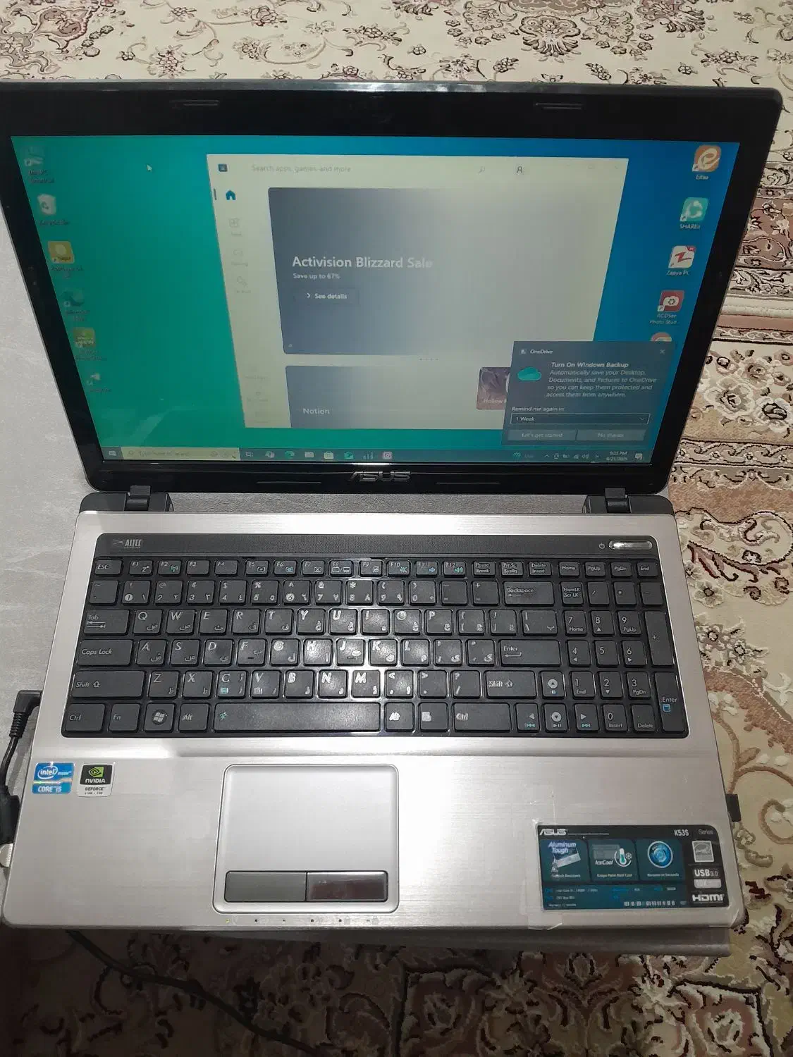 لب تاب ASUS بدون ایراد|رایانه همراه|سنندج, |دیوار