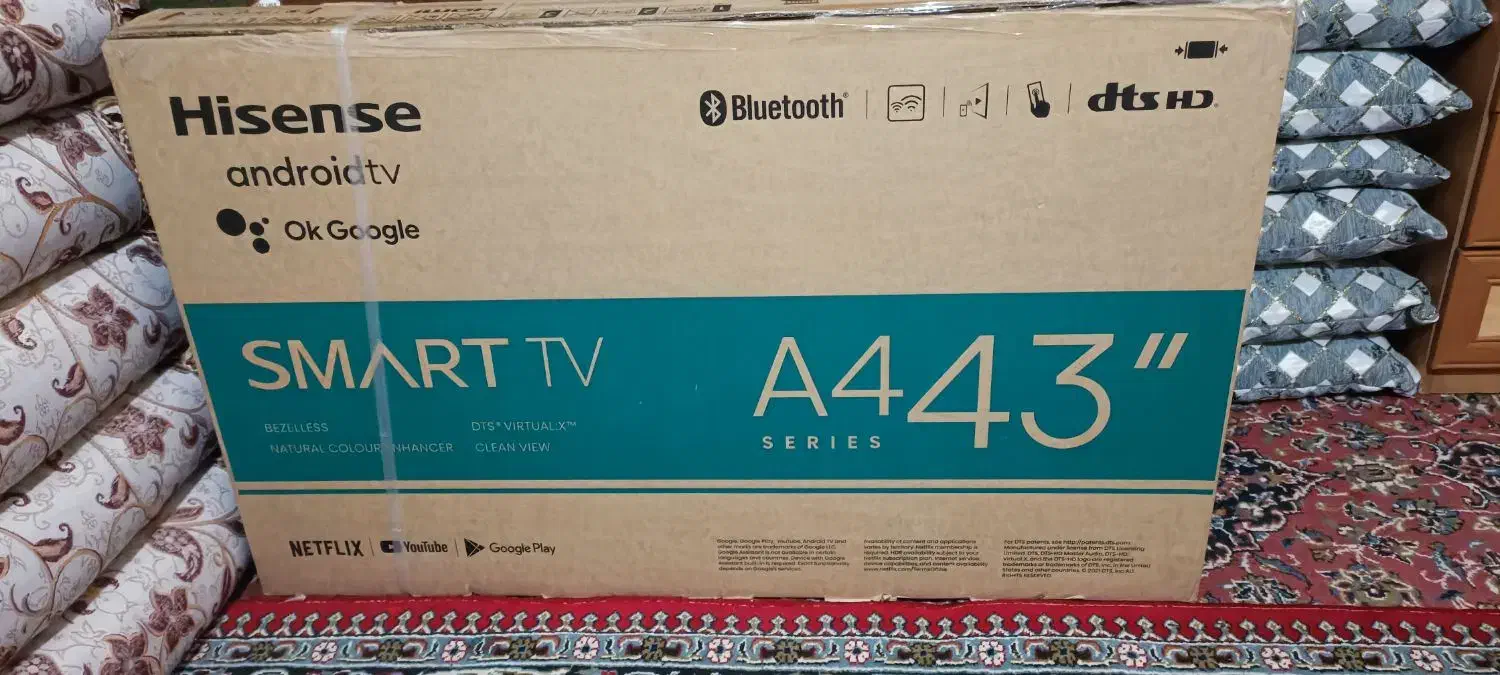 تلویزیون 43اینچ|تلویزیون و پروژکتور|کرمانشاه, |دیوار