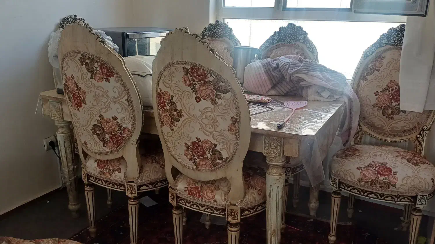 ناهارخوری|میز و صندلی غذاخوری|تاکستان, |دیوار