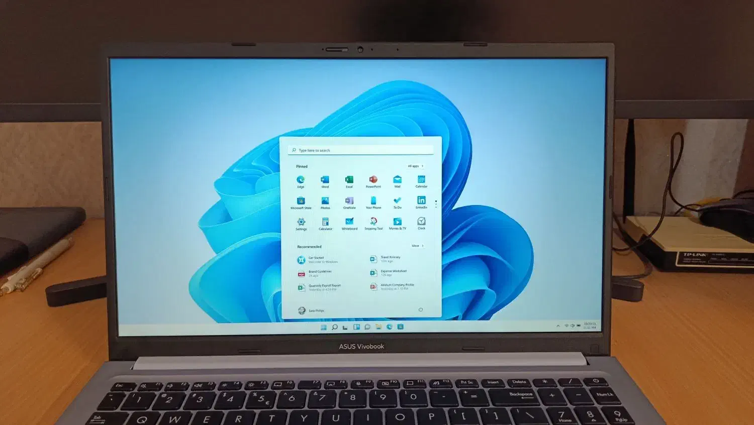 لپتاپ حرفه ای asus vivobook در حد نو|رایانه همراه|تبریز, |دیوار