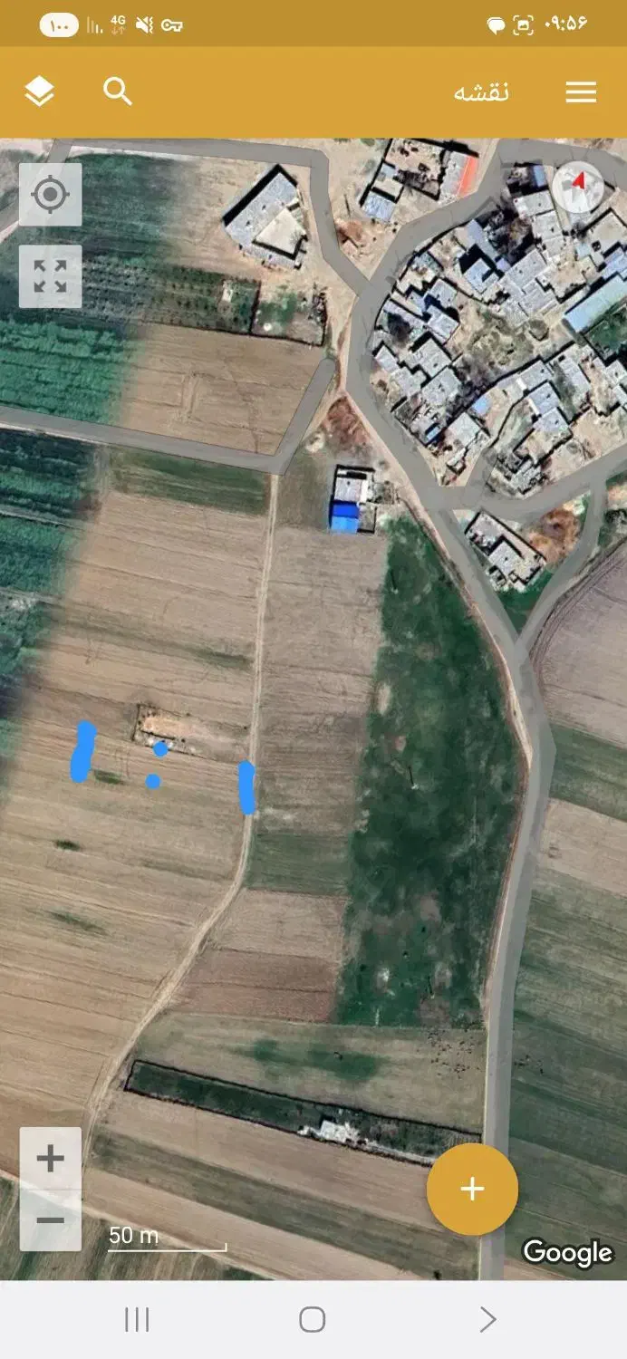 600مترمربع زمین برای خانه باغ با34عدد درخت میوه|فروش زمین و ملک کلنگی|کرمانشاه, |دیوار