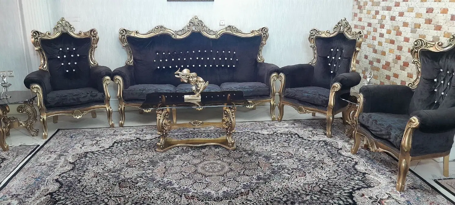 مبل نسبتا نو|مبلمان خانگی و میز عسلی|تهران, شهرک بعثت|دیوار