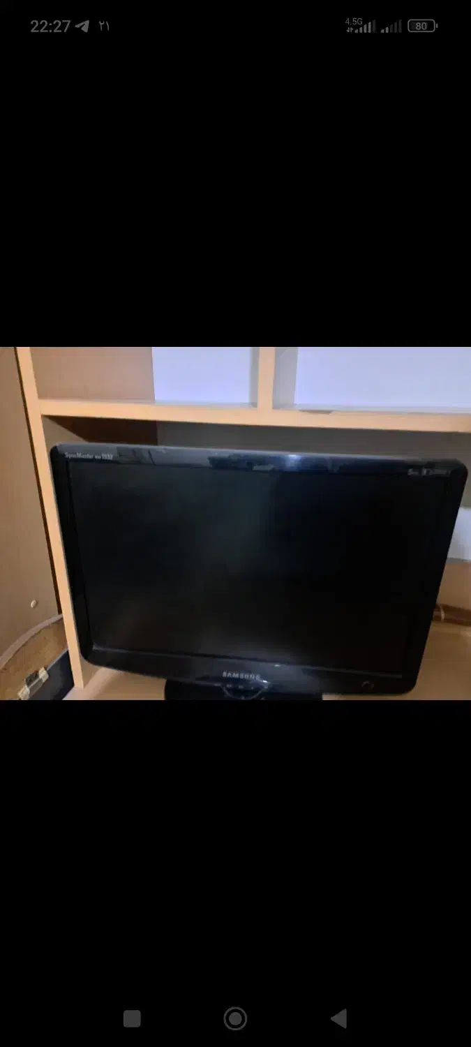 مانیتور ۱۹ اینچ سامسونگ|قطعات و لوازم جانبی رایانه|مشهد, امیریه|دیوار
