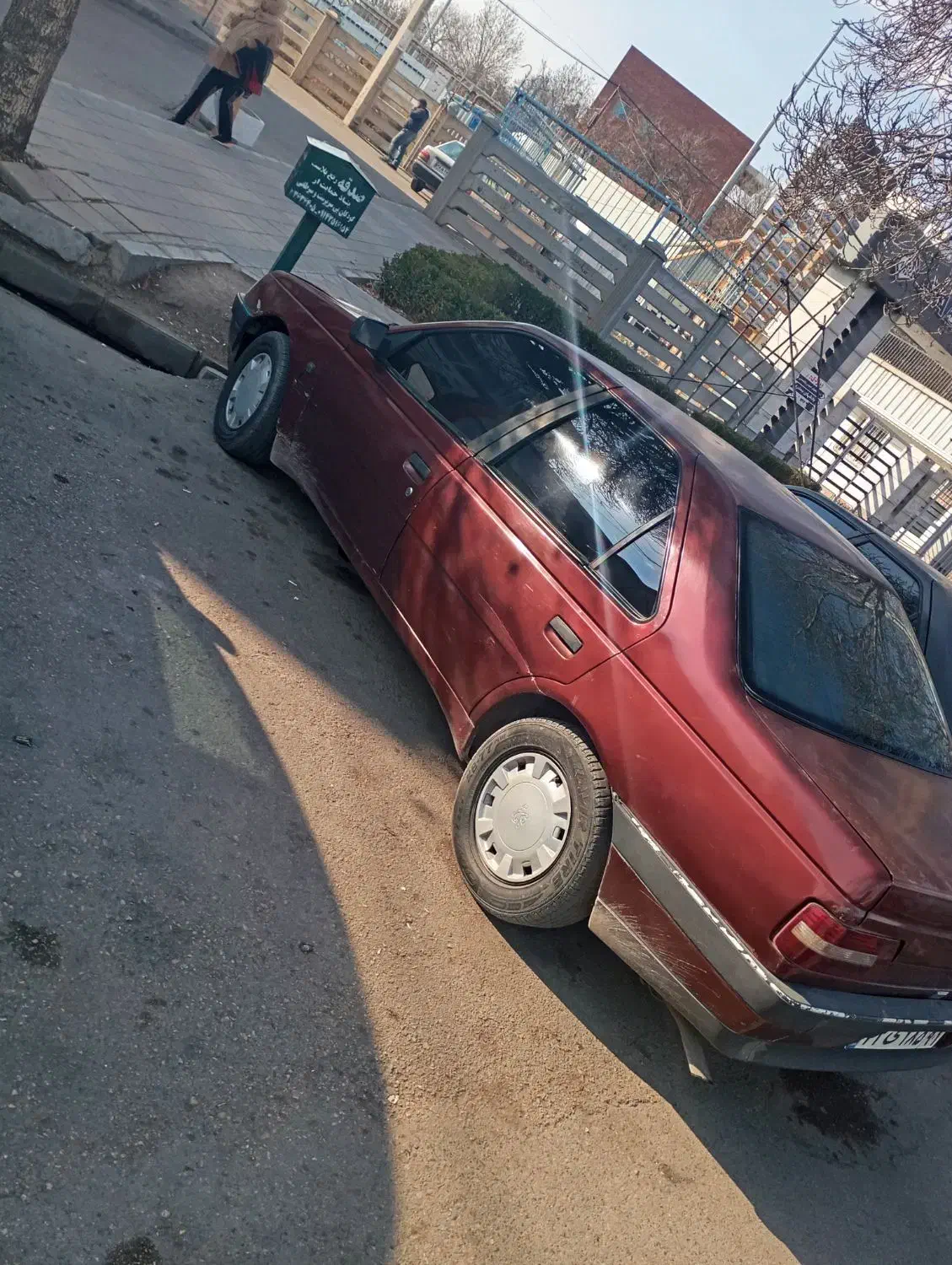 پژو 450 عنابی|خودرو سواری و وانت|اردبیل, |دیوار