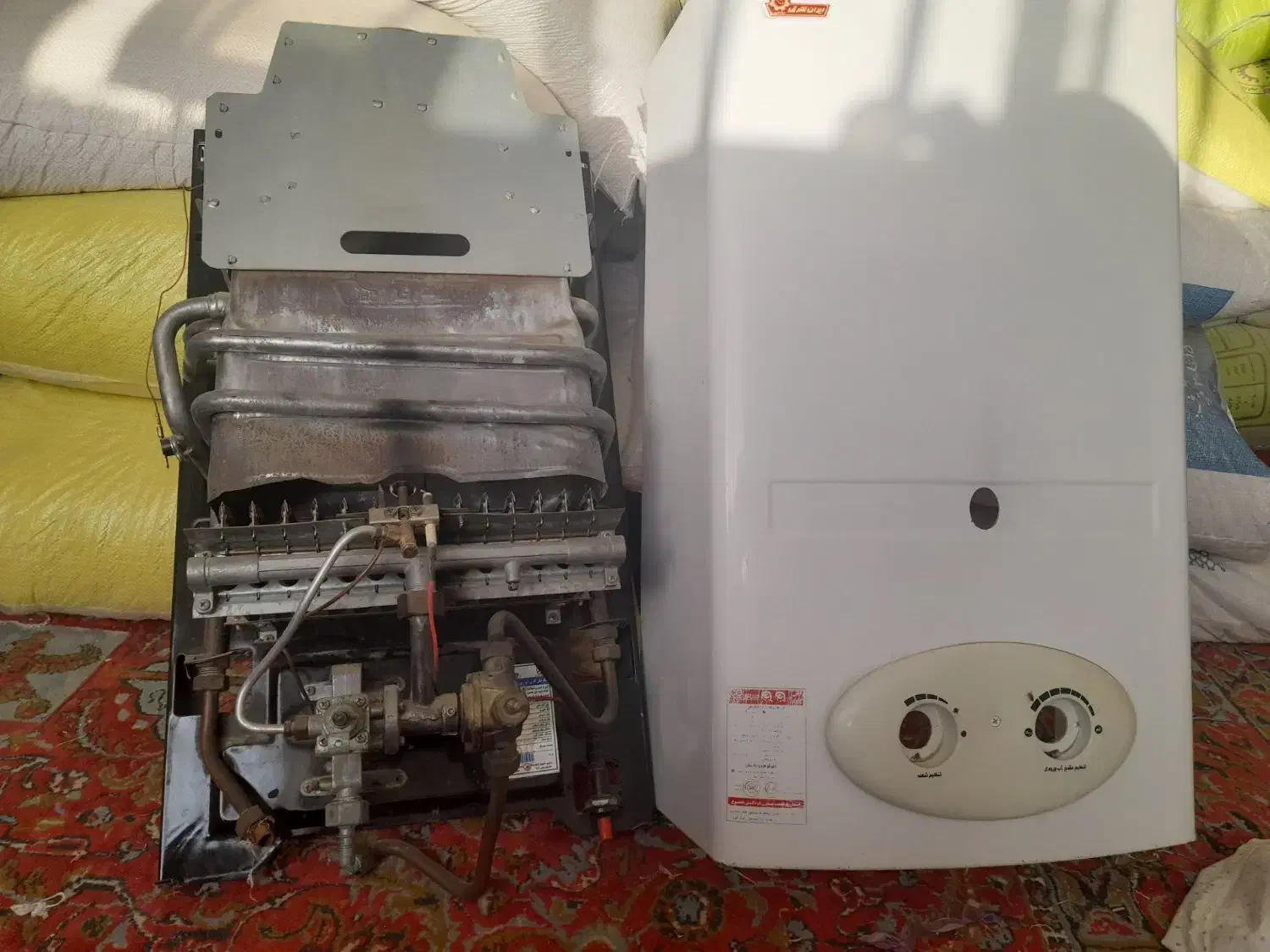 آبگرمکن فوری|آبگرمکن، پکیج، شوفاژ|پائین جام, |دیوار