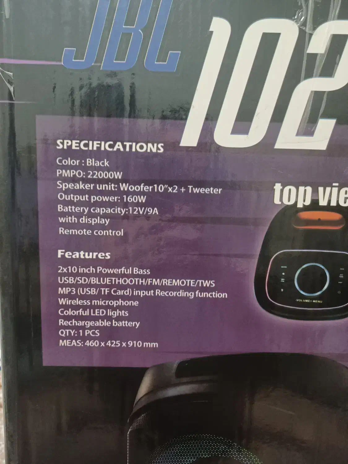 اسپیکر چمدانی جی بی ال مدل JBL PartyBox 1024|سیستم صوتی خانگی|اندیشه, اندیشه فاز ۱|دیوار