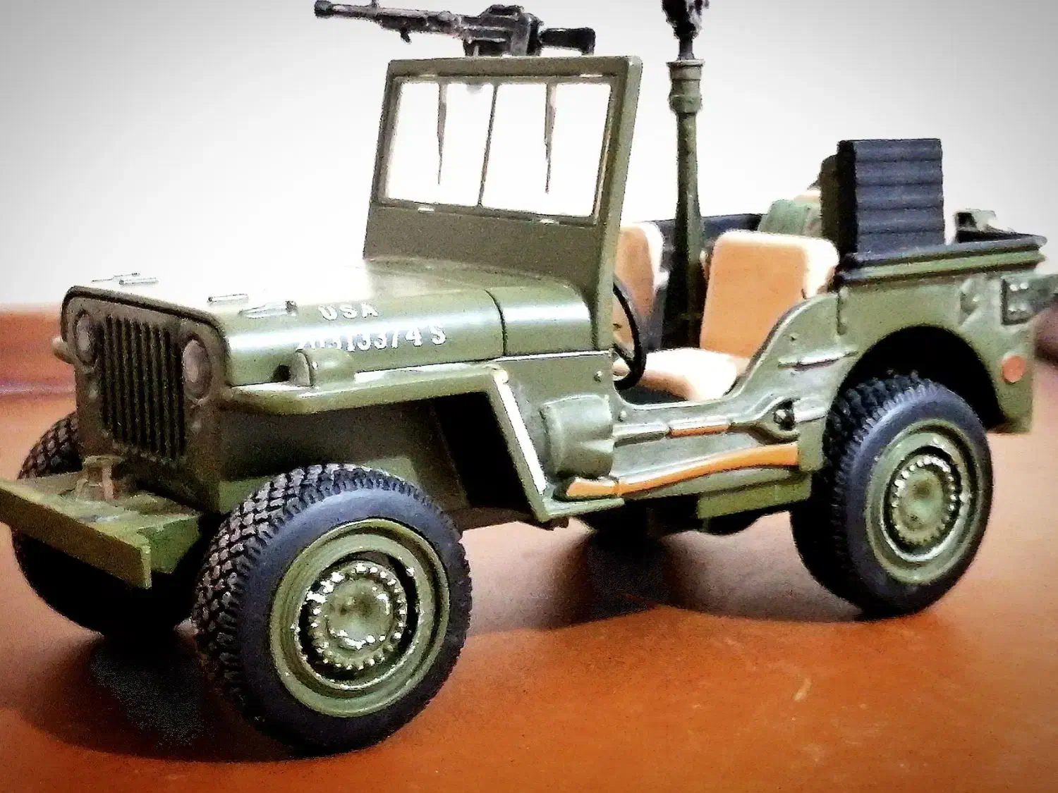 جیپ نوستالژی ویلیز ارتش آمریکا|مجسمه، تندیس، ماکت|پرند, فاز ۶|دیوار