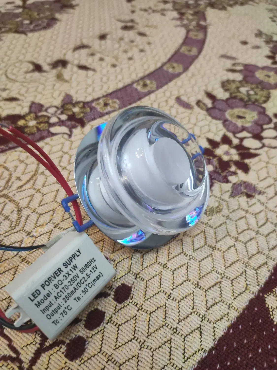 لامپ هالوژنی کریستالیگ|لامپ و چراغ|اردبیل, |دیوار