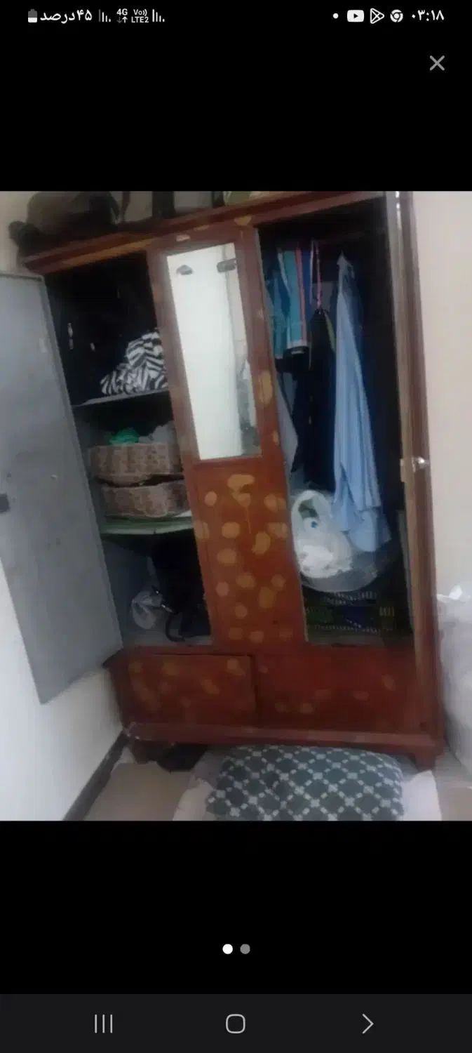 کمد فلزی|جاکفشی، کمد، دراور|اهواز, فدک|دیوار