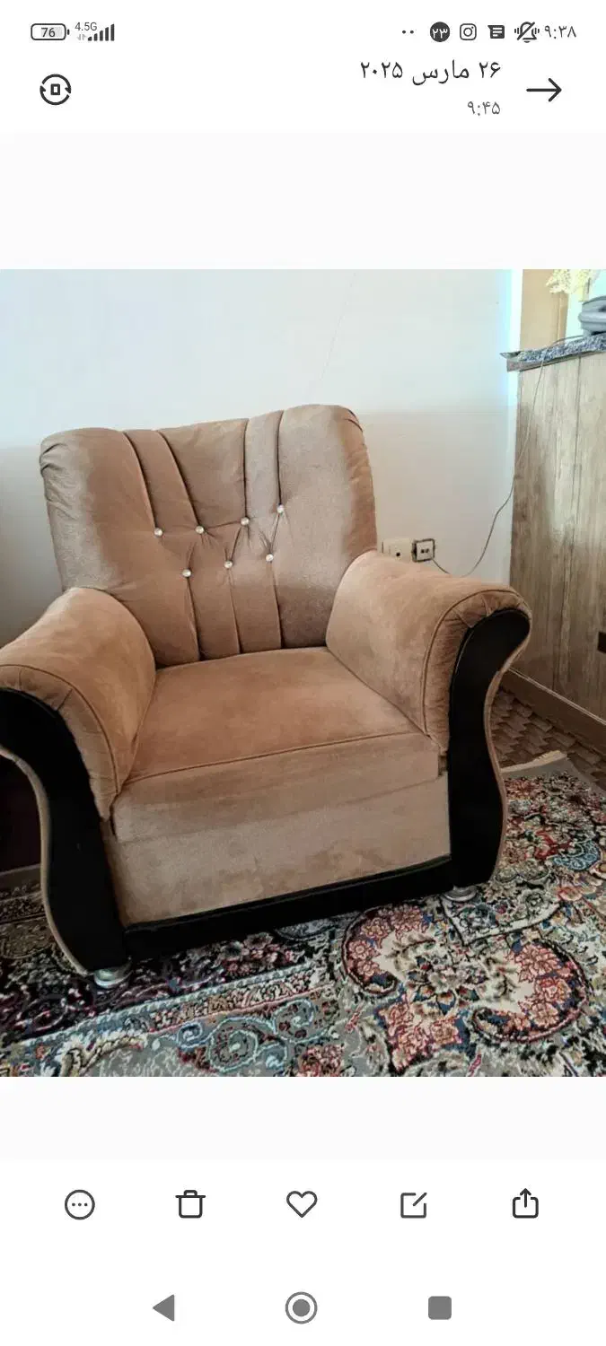 مبل راحتی|مبلمان خانگی و میز عسلی|سنقر, |دیوار