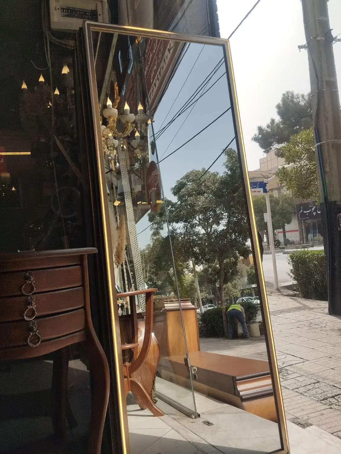 اینه کشودار اینه ها قدی گنبدی سایز مختلف|آینه|مشهد, طلاب|دیوار