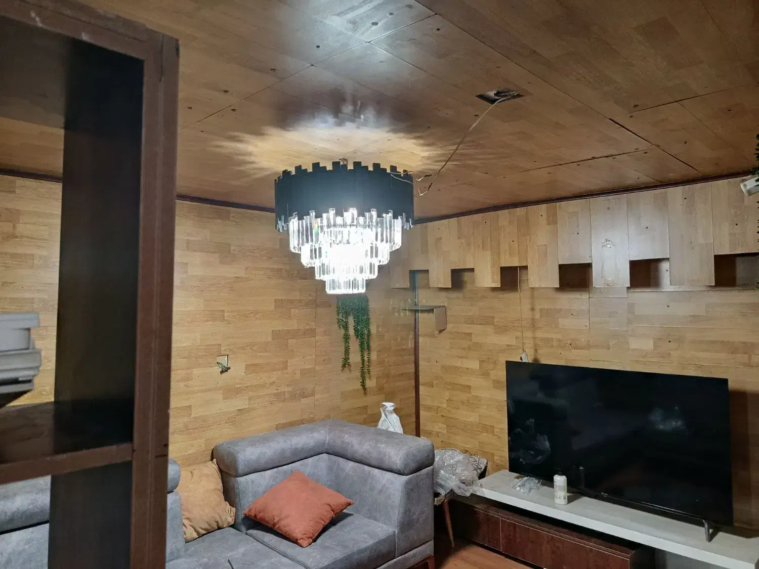 لوستر و ست دیوار کوب|لوستر و چراغ آویز|پردیس, فاز ۳|دیوار