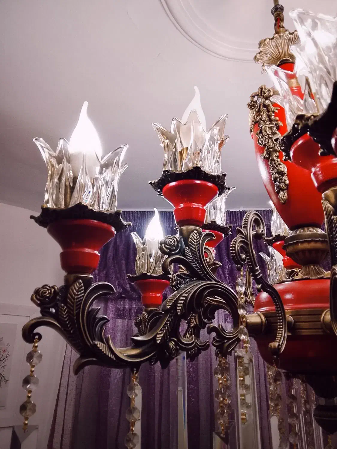 فروش یک عدد لوستر فوری|لوستر و چراغ آویز|تهران, تهرانپارس غربی|دیوار