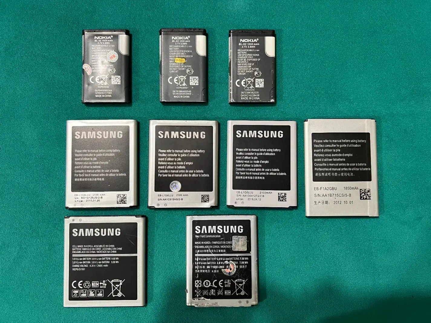 باتری سامسونگ و نوکیا|لوازم جانبی موبایل و تبلت|رشت, شهرک قدس|دیوار