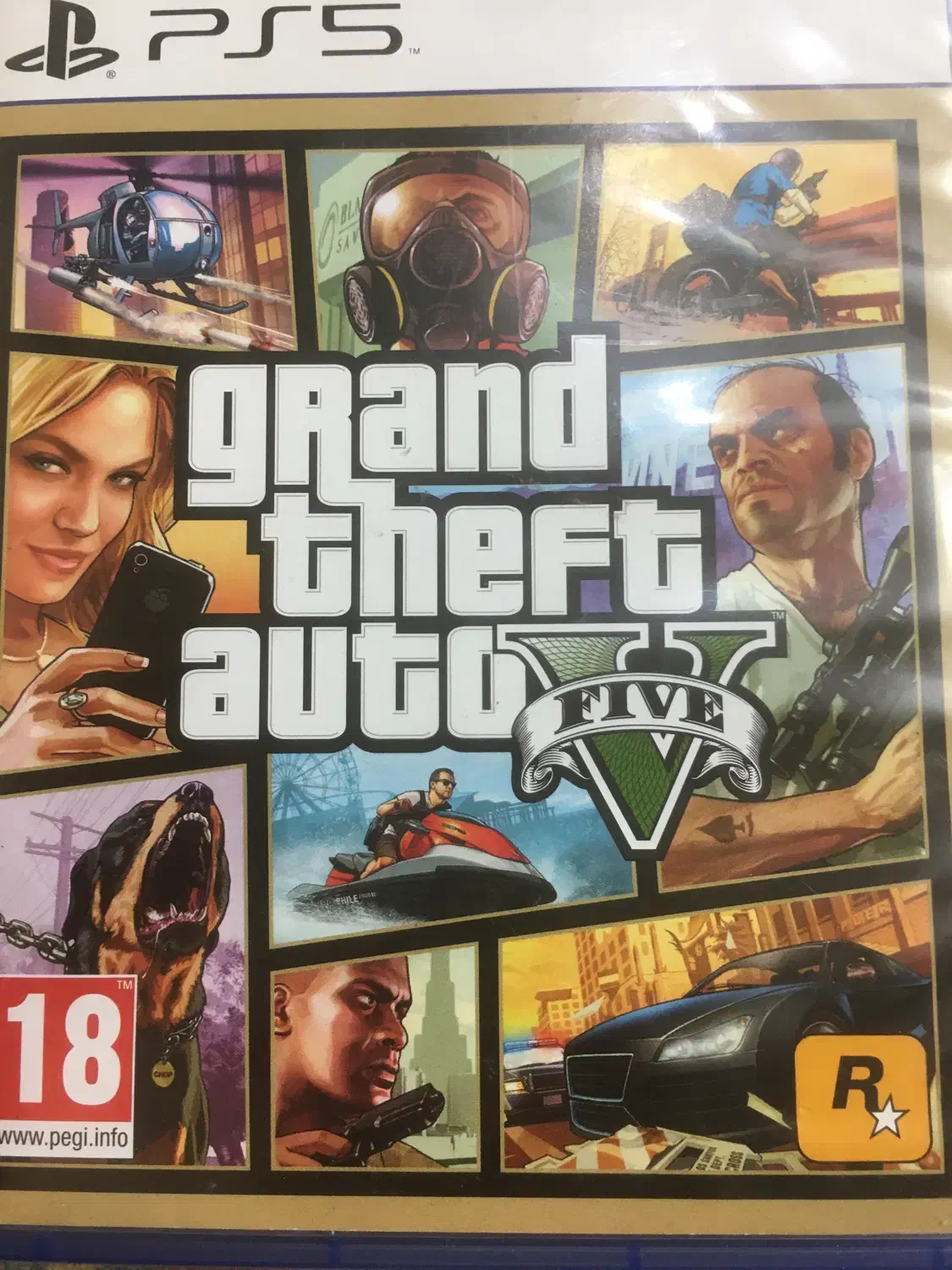 دیسک ps5 جی تی ای وی و اساسین کرید والحالا|کنسول، بازی ویدئویی و آنلاین|تهران, حکیمیه|دیوار