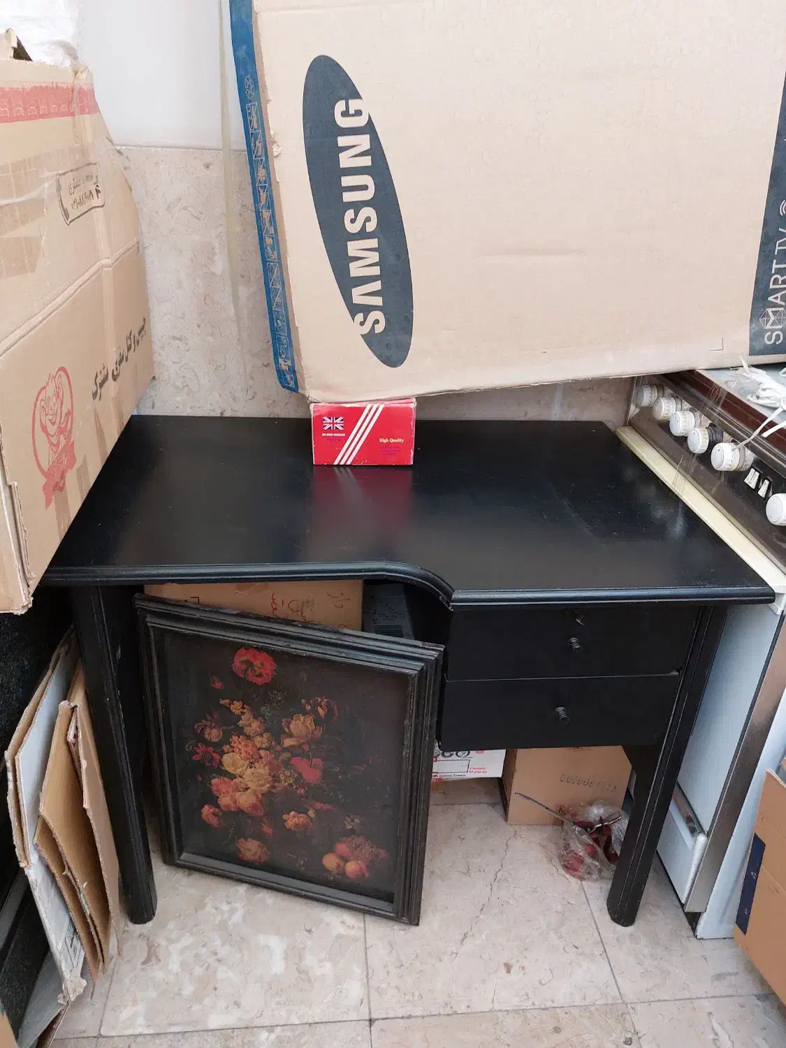 میز تحریر و کامپیوتر چوبی محکم با صندلی|میز تحریر و کامپیوتر|تهران, مجیدیه|دیوار