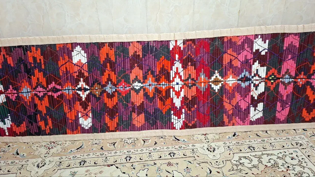 چیت تپک زیبا|گلیم، جاجیم، گبه|چرداول, |دیوار