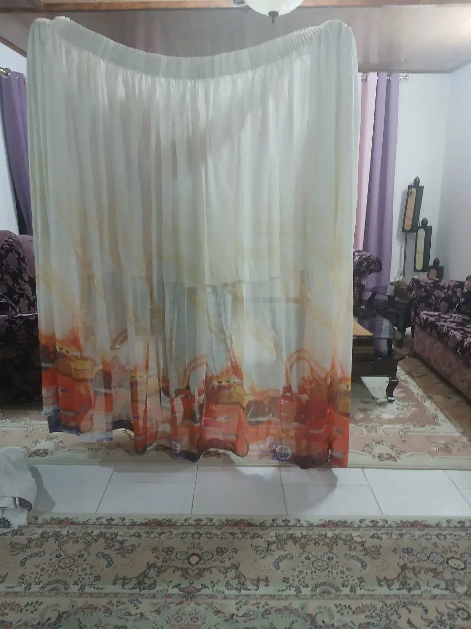 پرده|پرده، رانر، رومیزی|آمل, |دیوار