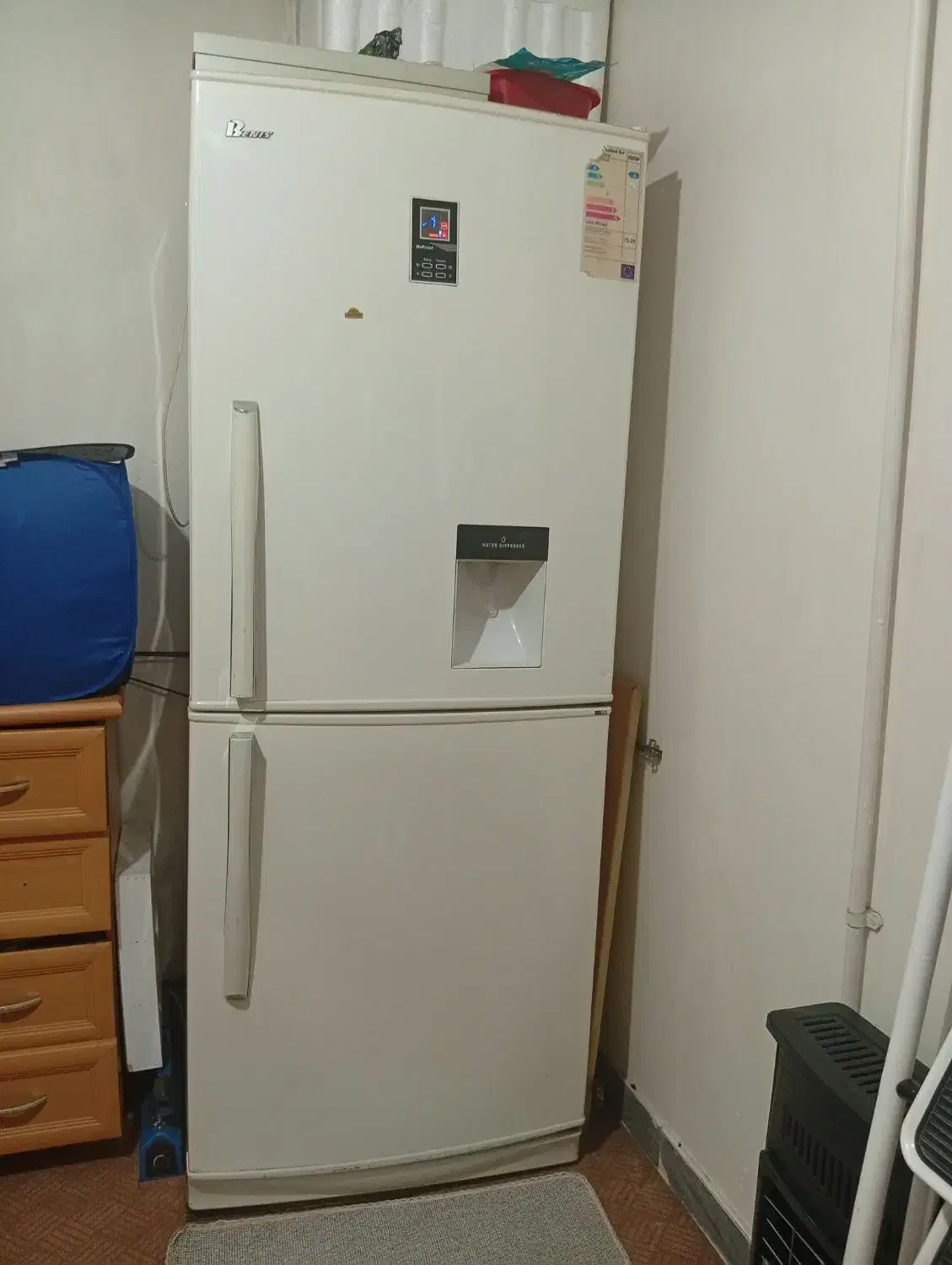 فروش یخچال فریزر بدونه برفک مارک بنیس سالم سالم|یخچال و فریزر|فولادشهر, C5|دیوار