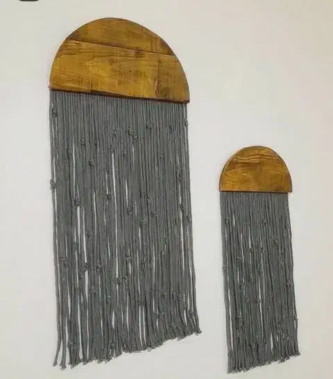 بوم ریس،مکرومه، دیوارکوب،رافیا|صنایع دستی و سایر لوازم تزئینی|رشت, حمیدیان|دیوار