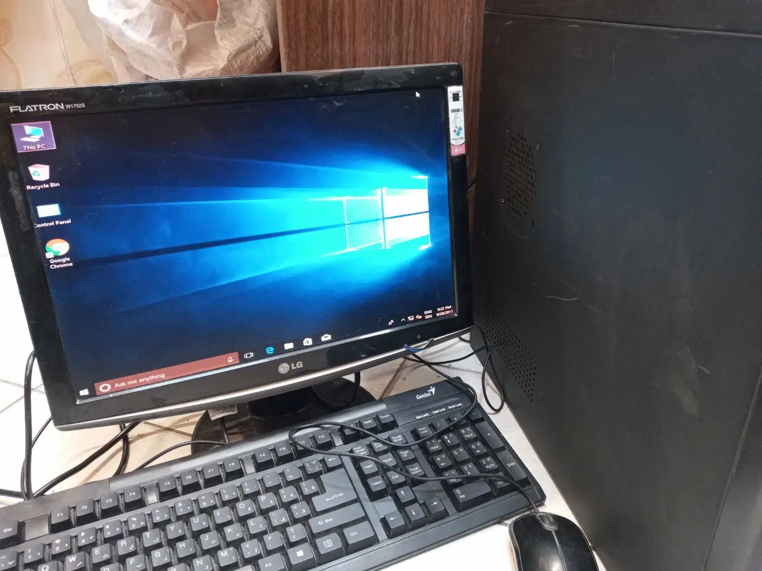 کامپیوتر|رایانه رومیزی|پرند, فاز ۲|دیوار