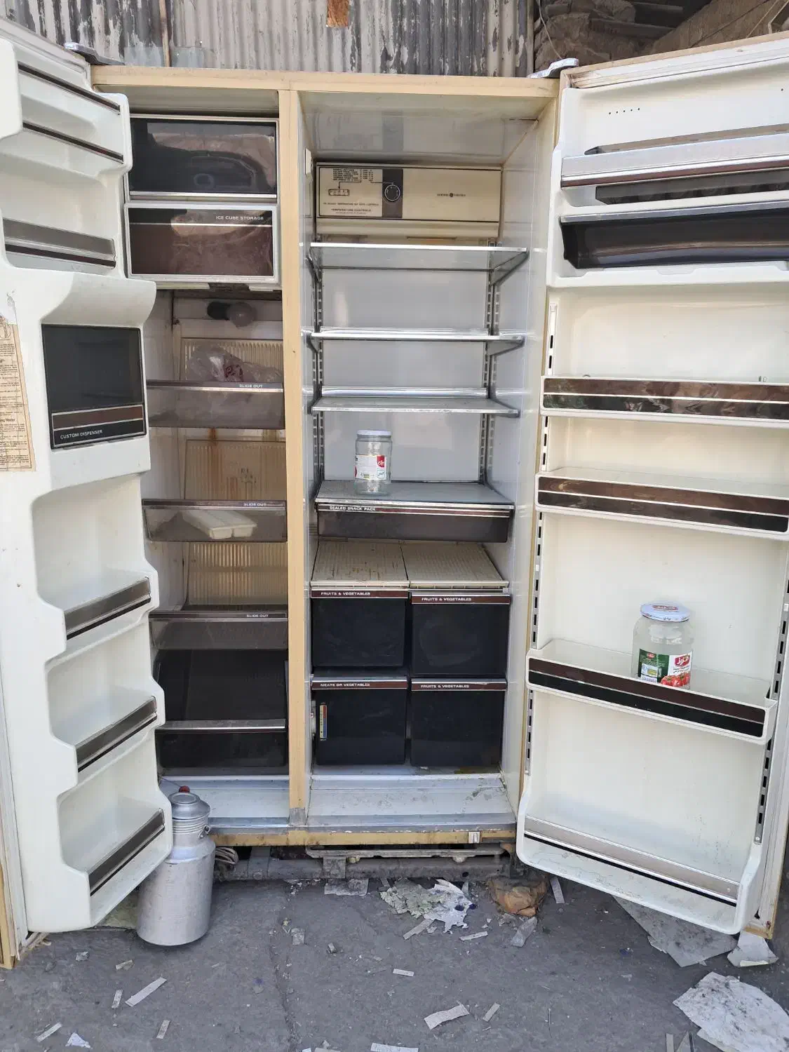 باسلام یخچال ساید امریکایی دودربه فروش می رسد|یخچال و فریزر|ری, ملکآباد|دیوار