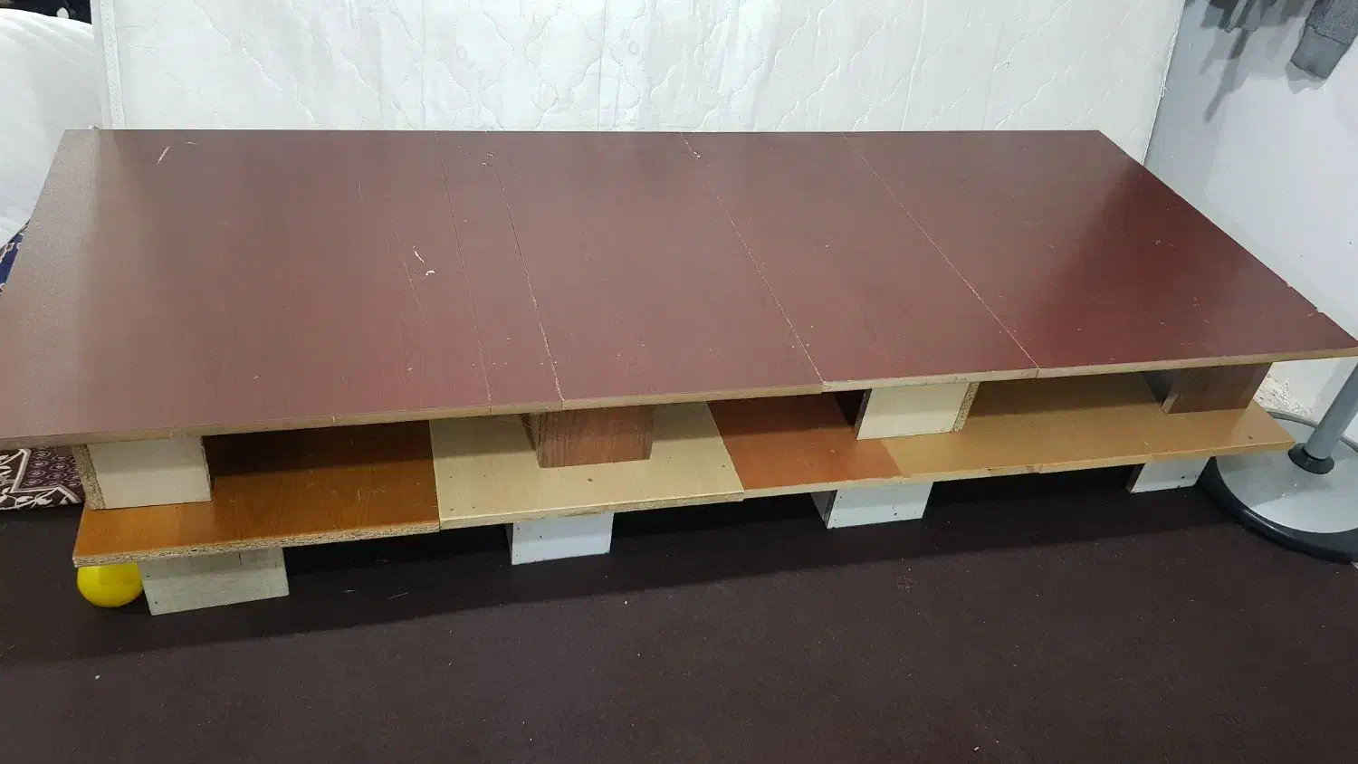 تخت خواب دونفره با تشک|تخت و سرویس خواب|خان ببین, |دیوار