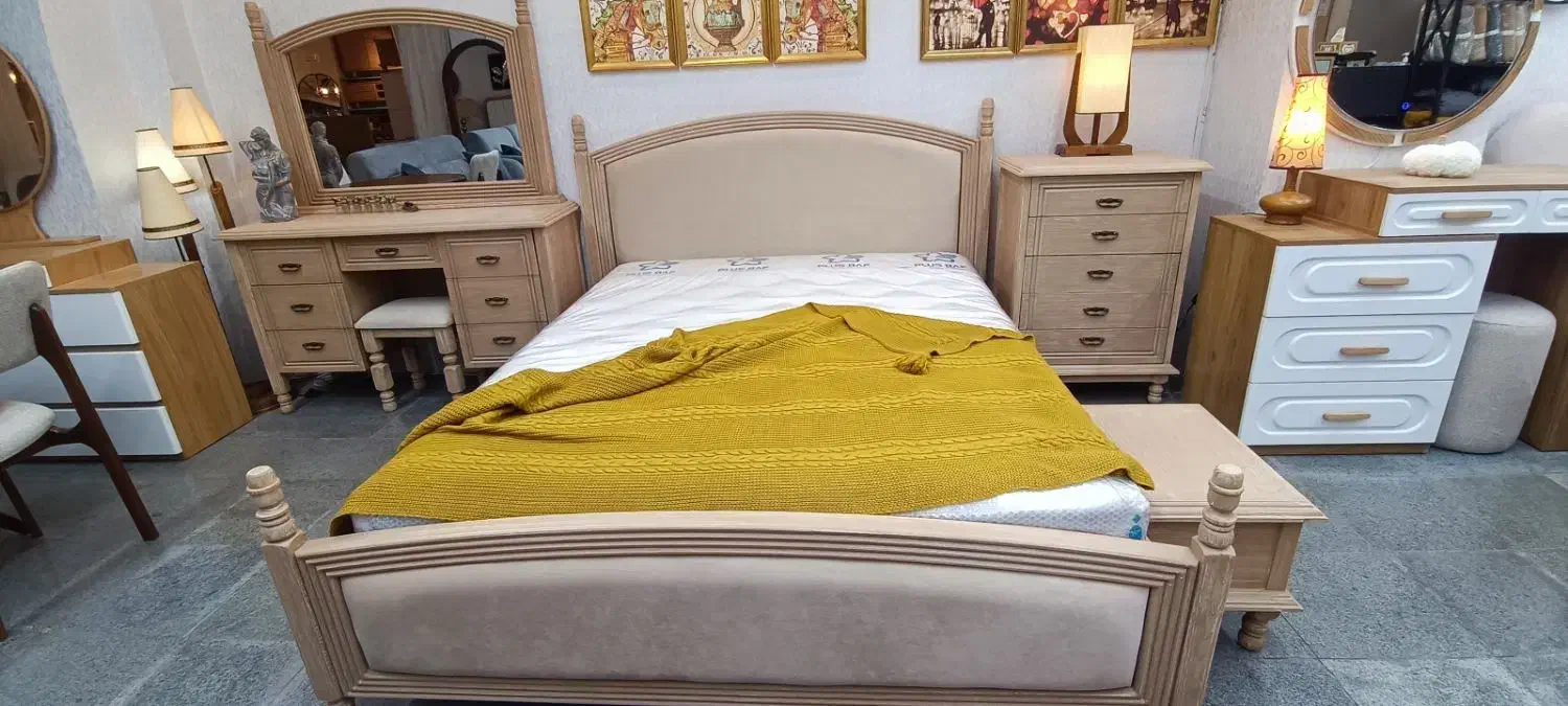 سرویس خواب مدل قصر|تخت و سرویس خواب|بجنورد, |دیوار