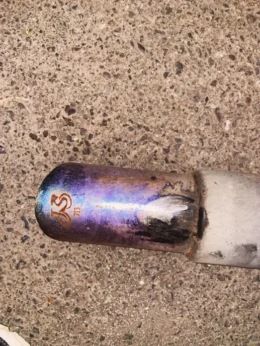 منبع اگزوز 713 js به همراه انباری اماده نصب|قطعات یدکی و لوازم جانبی|لاهیجان, مهرگان|دیوار