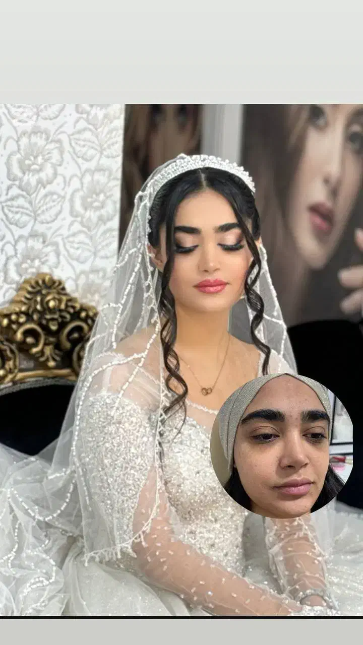 میکاپ و شنیون عروس ویژه|خدمات آرایشگری و زیبایی|محمدیه-قزوین, |دیوار