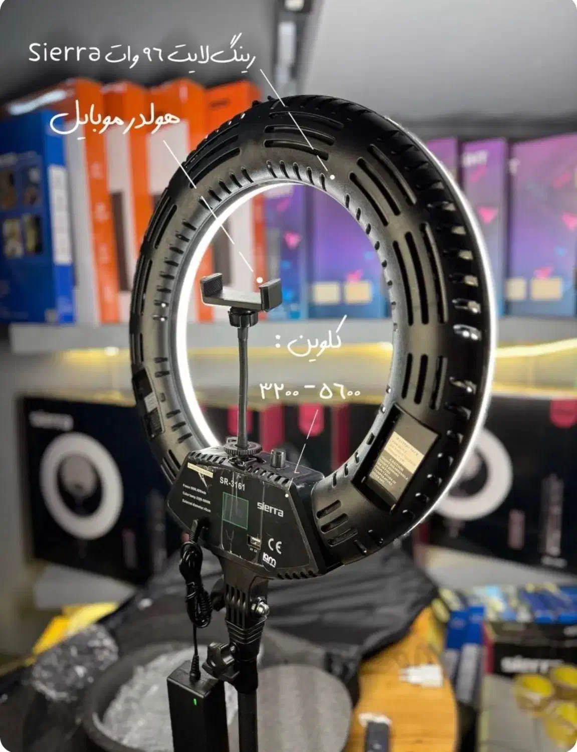 رینگ لایت|لوازم جانبی موبایل و تبلت|بندرعباس, |دیوار