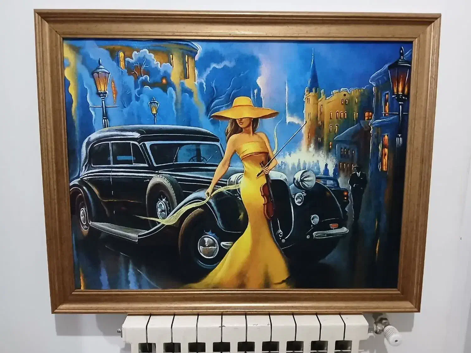 تابلو ی زن ثروتمند|تابلو، نقاشی، عکس|رباط‌کریم, رباط‌کریم|دیوار