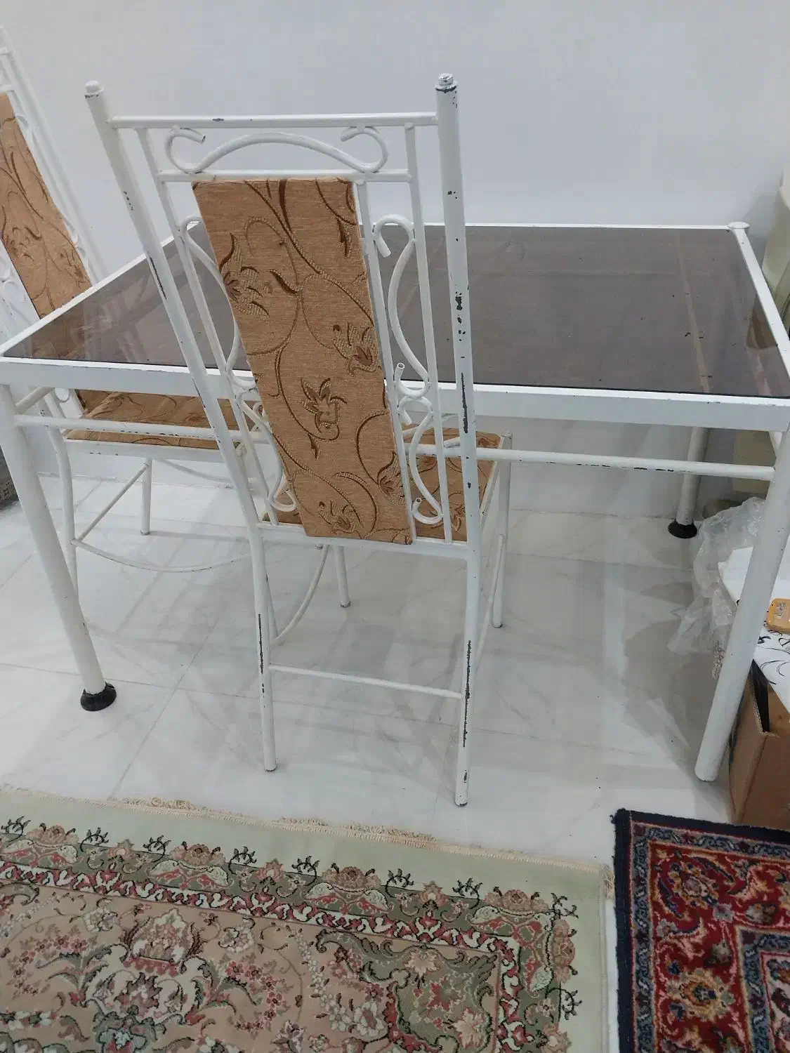 ناهارخوری ۶نفره درحدنو|میز و صندلی غذاخوری|قروه, |دیوار