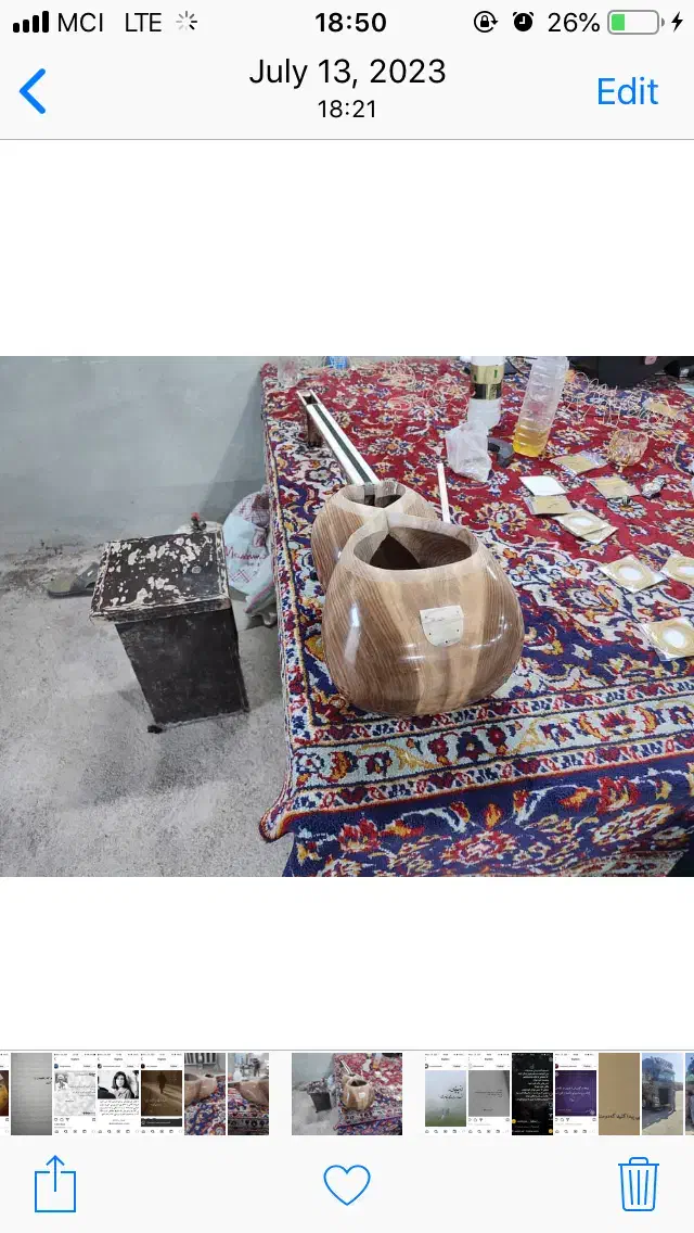 تار|سازهای سنتی|همدان, |دیوار