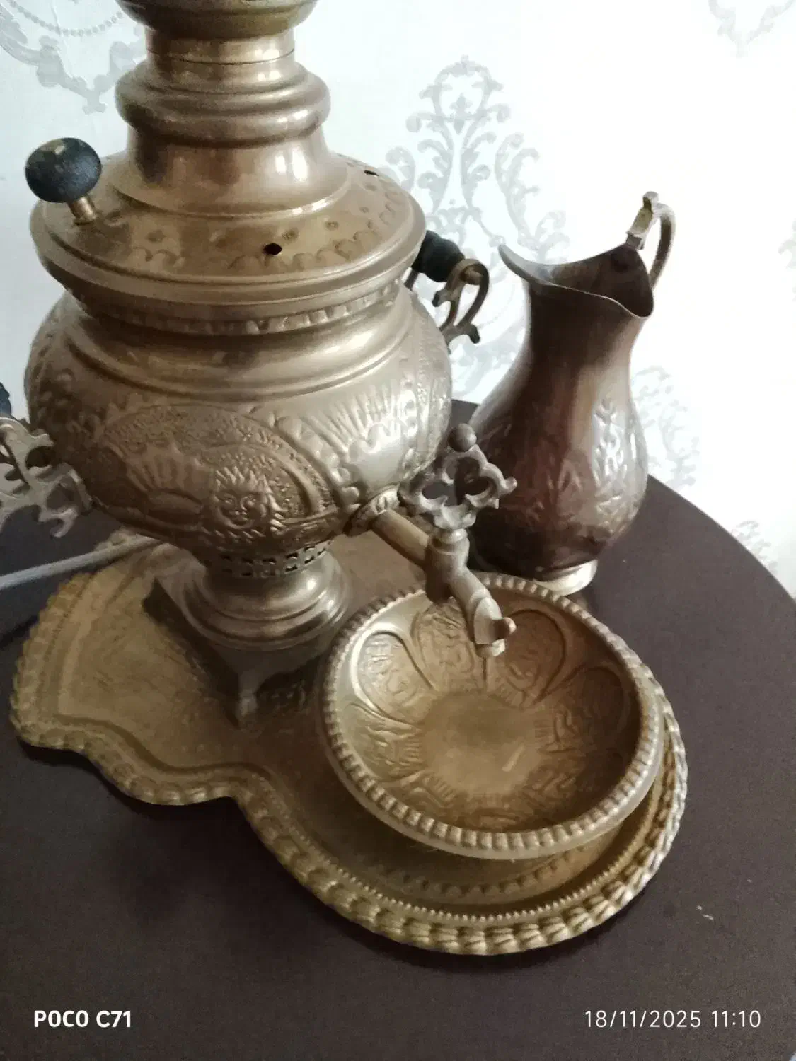 سماور برنج تمیز و سالم|سماور، چای‌ساز، قهوه‌ساز|گنبد کاووس, |دیوار