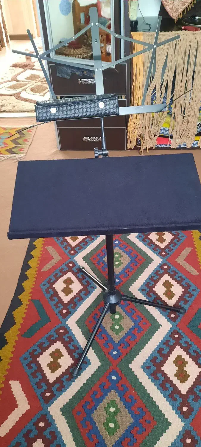 سنتور همراه با میز و کیف هاردکیس|سازهای سنتی|همدان, |دیوار